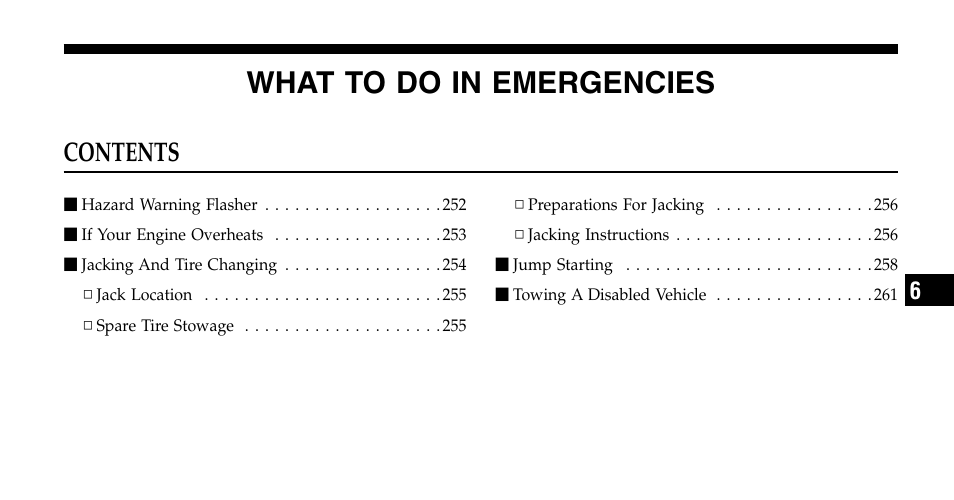 Jeep 2006 Wrangler User Manual | Page 251 / 368