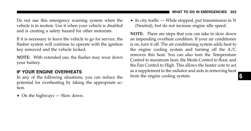 Jeep 2006 Wrangler User Manual | Page 253 / 368