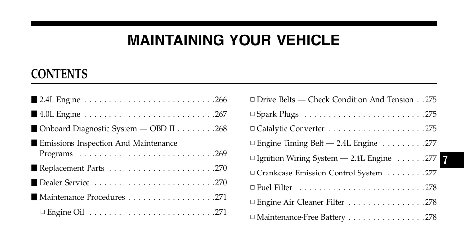 Jeep 2006 Wrangler User Manual | Page 263 / 368