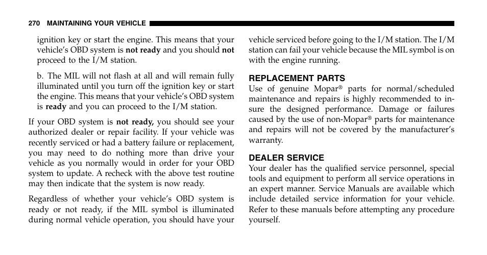 Jeep 2006 Wrangler User Manual | Page 270 / 368
