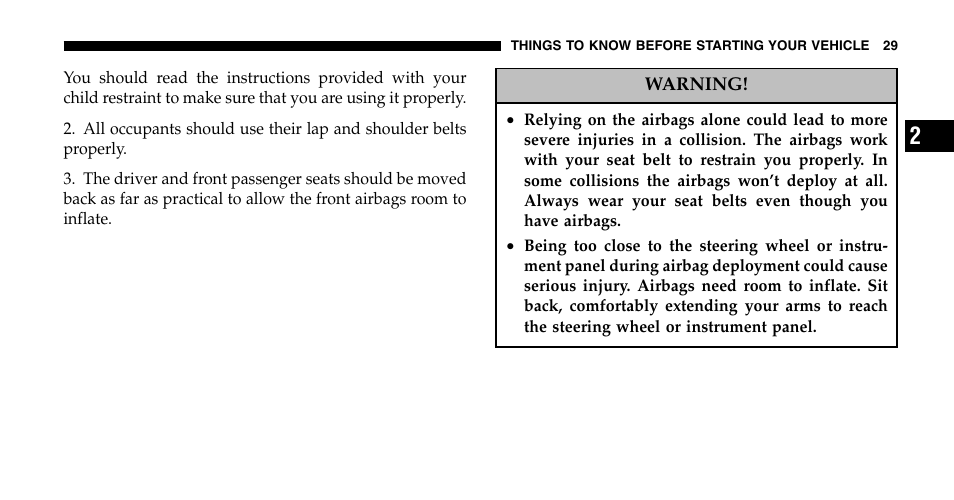 Jeep 2006 Wrangler User Manual | Page 29 / 368