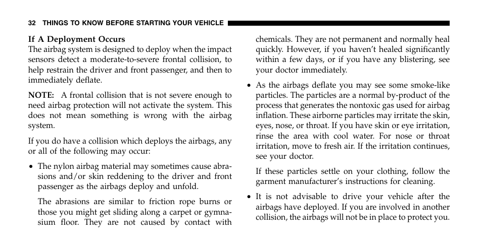 Jeep 2006 Wrangler User Manual | Page 32 / 368