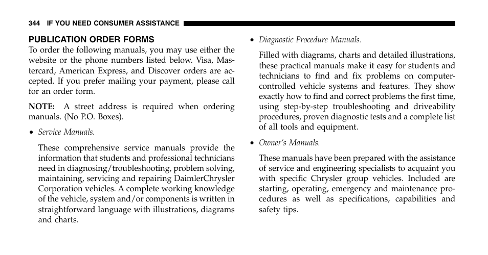 Jeep 2006 Wrangler User Manual | Page 344 / 368