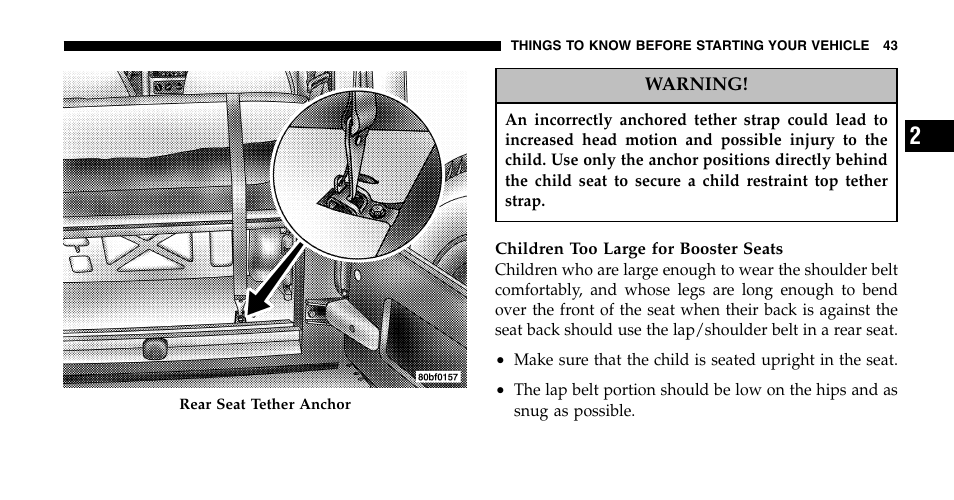 Jeep 2006 Wrangler User Manual | Page 43 / 368