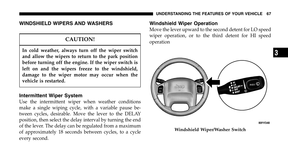Jeep 2006 Wrangler User Manual | Page 67 / 368