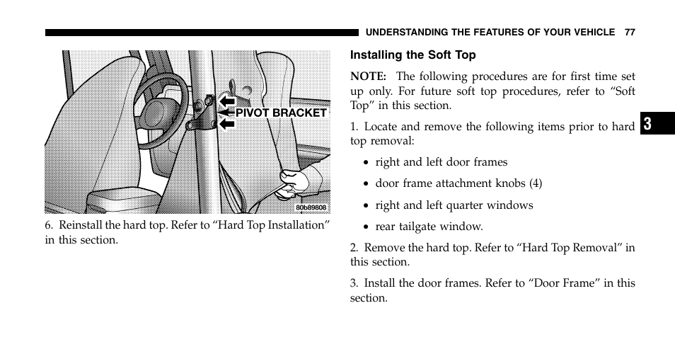 Jeep 2006 Wrangler User Manual | Page 77 / 368