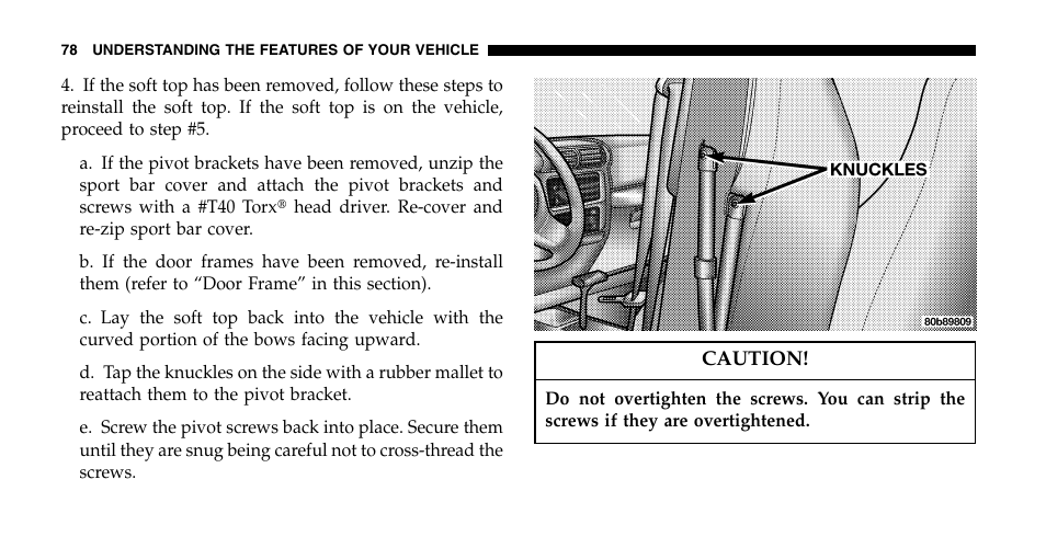 Jeep 2006 Wrangler User Manual | Page 78 / 368