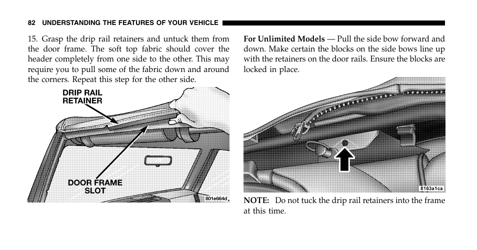 Jeep 2006 Wrangler User Manual | Page 82 / 368