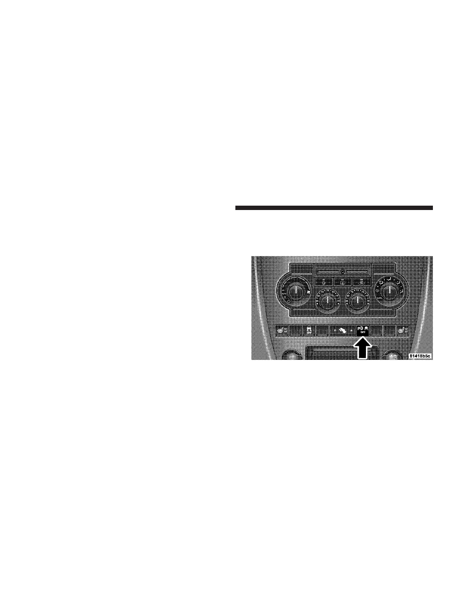 Enable/disable the rear park assist system | Jeep 2007 Commander User Manual | Page 146 / 456