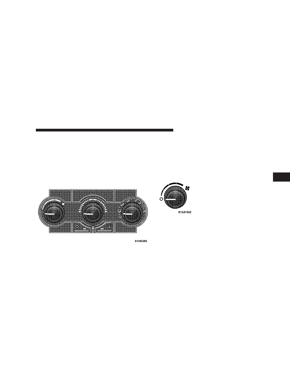 Climate controls, Manual air conditioning and heating, System — if equipped | Jeep 2007 Commander User Manual | Page 233 / 456