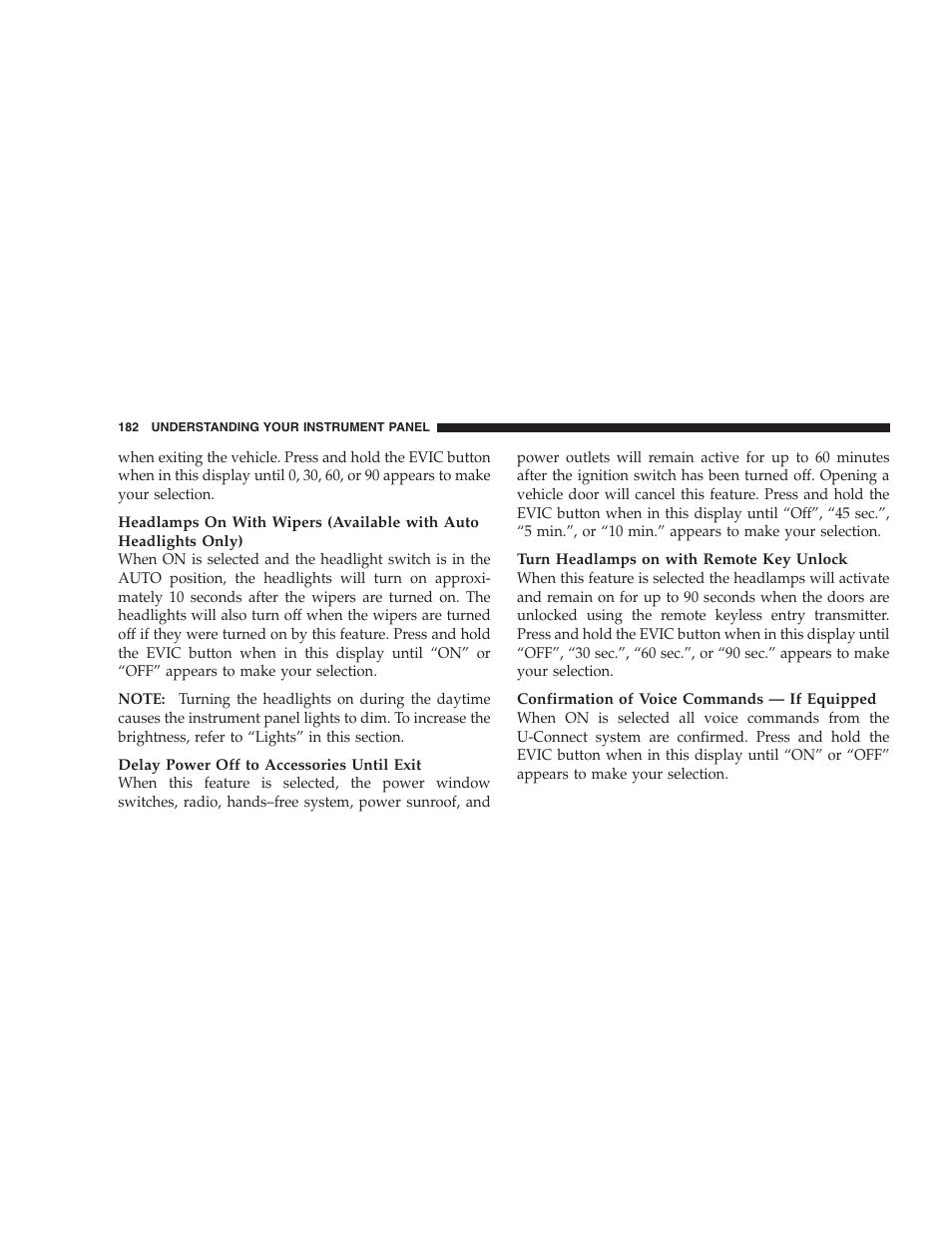 Jeep 2007 Compass User Manual | Page 182 / 408