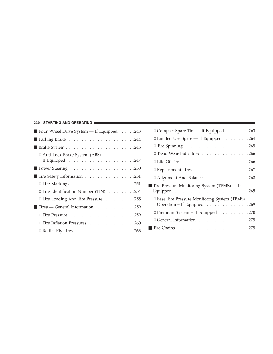 Jeep 2007 Compass User Manual | Page 230 / 408