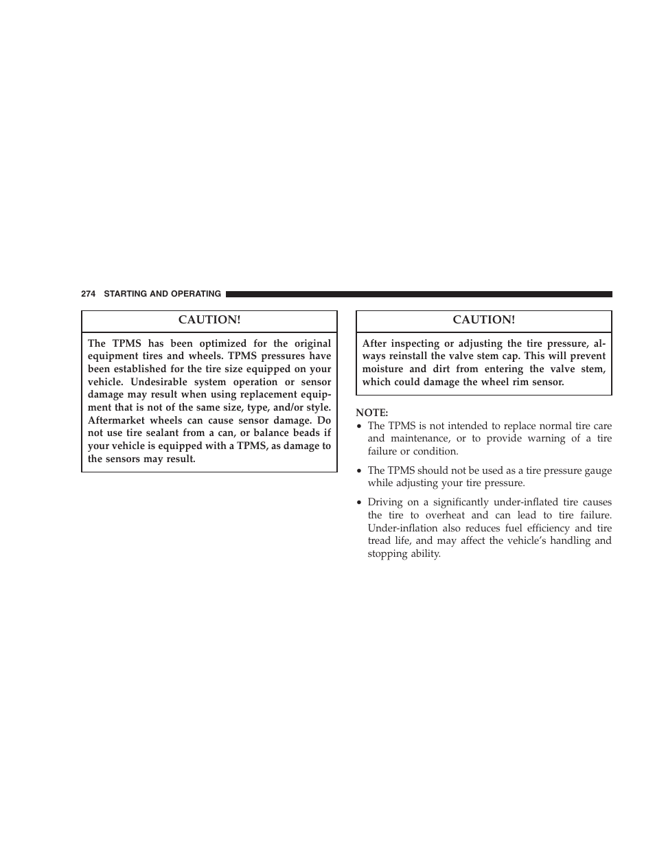 Jeep 2007 Compass User Manual | Page 274 / 408