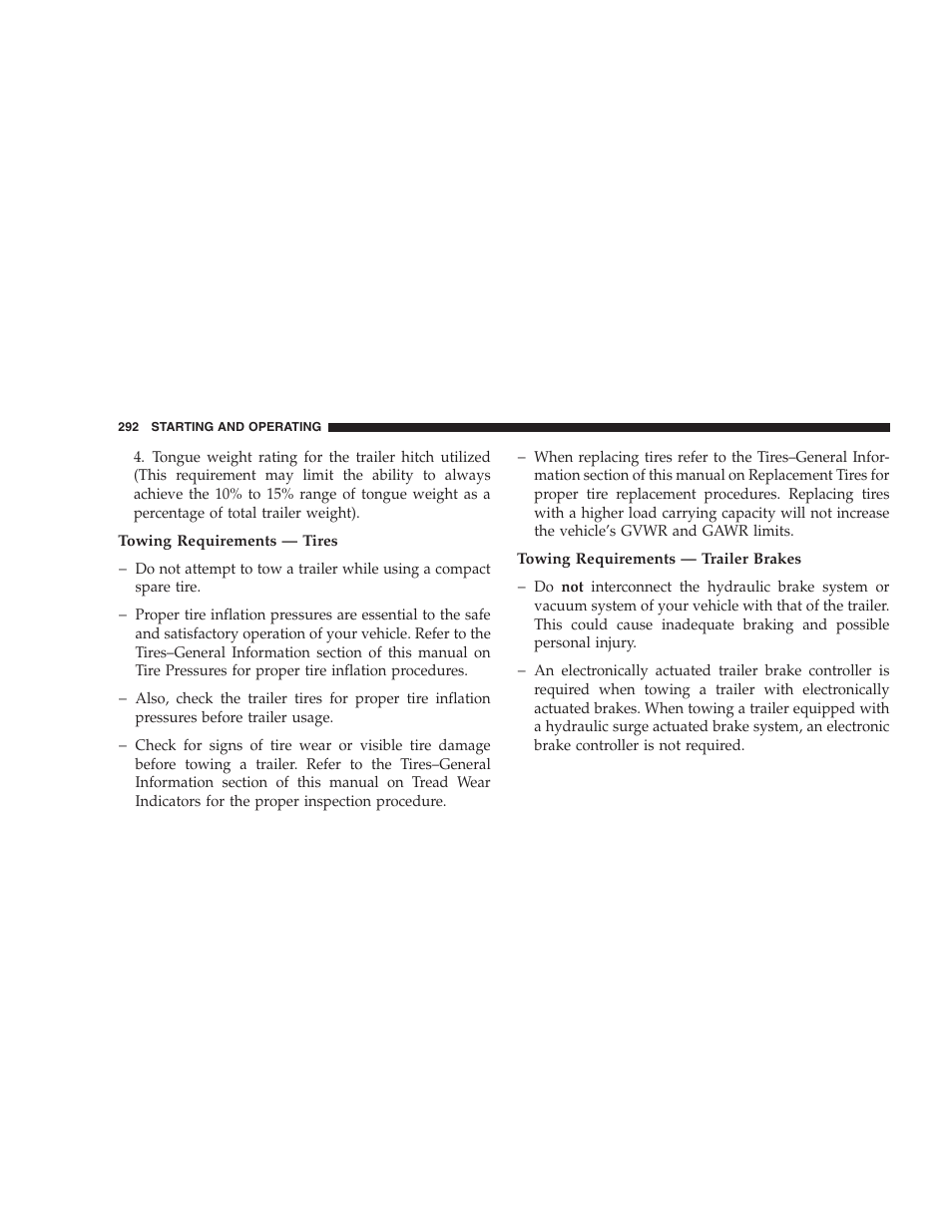 Jeep 2007 Compass User Manual | Page 292 / 408