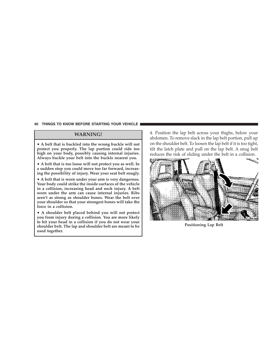 Jeep 2007 Compass User Manual | Page 40 / 408