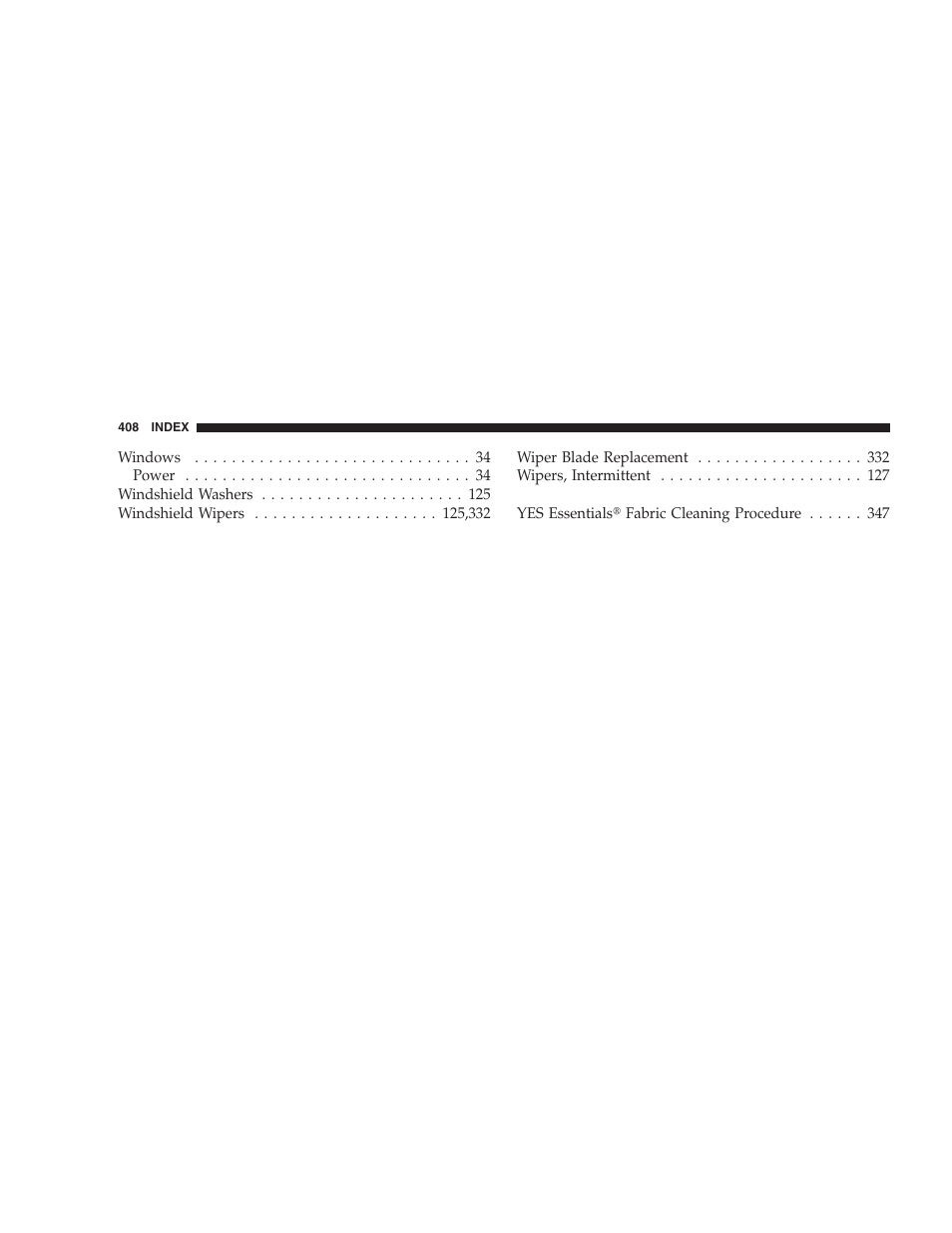 Jeep 2007 Compass User Manual | Page 408 / 408