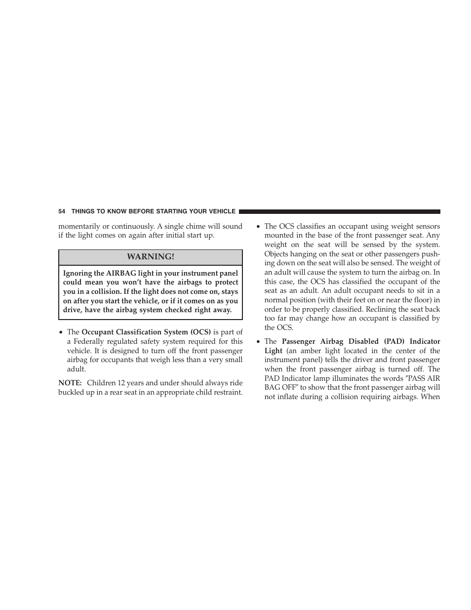 Jeep 2007 Compass User Manual | Page 54 / 408