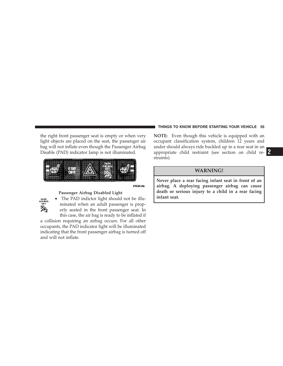 Jeep 2007 Compass User Manual | Page 55 / 408