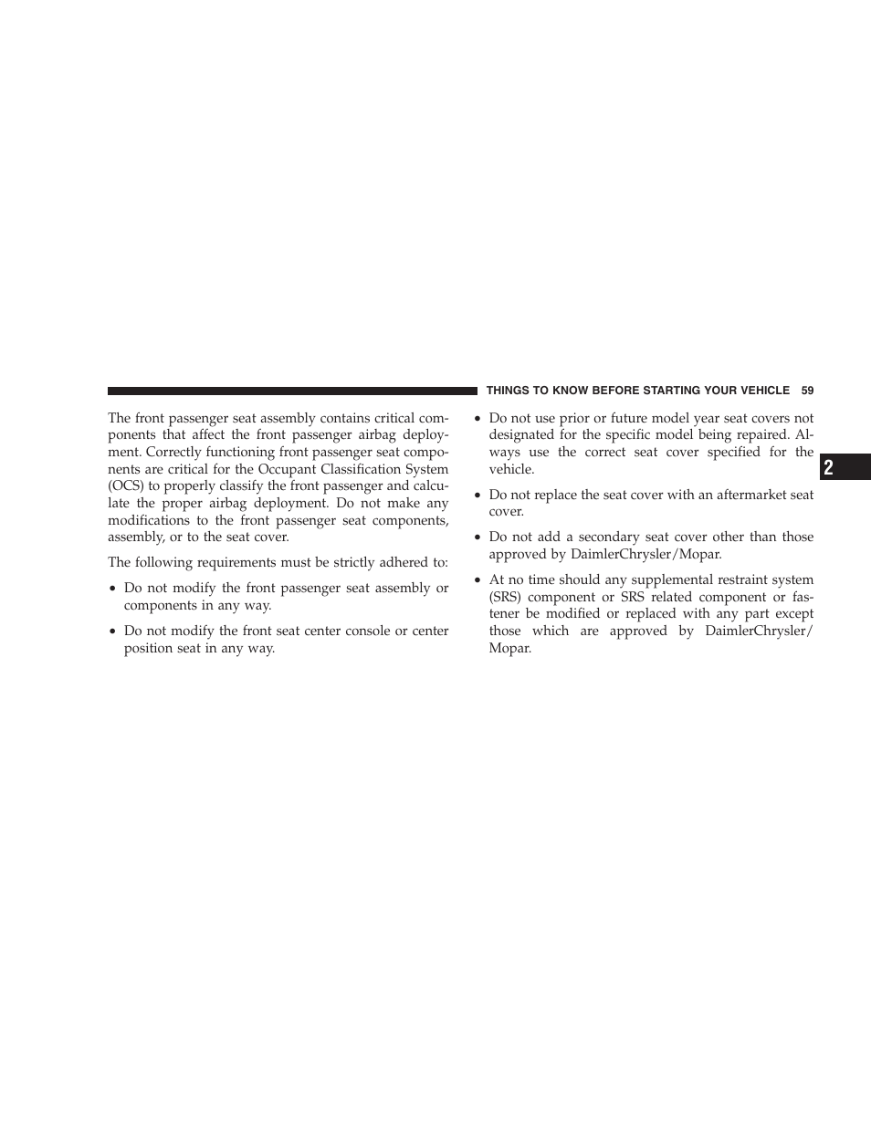 Jeep 2007 Compass User Manual | Page 59 / 408