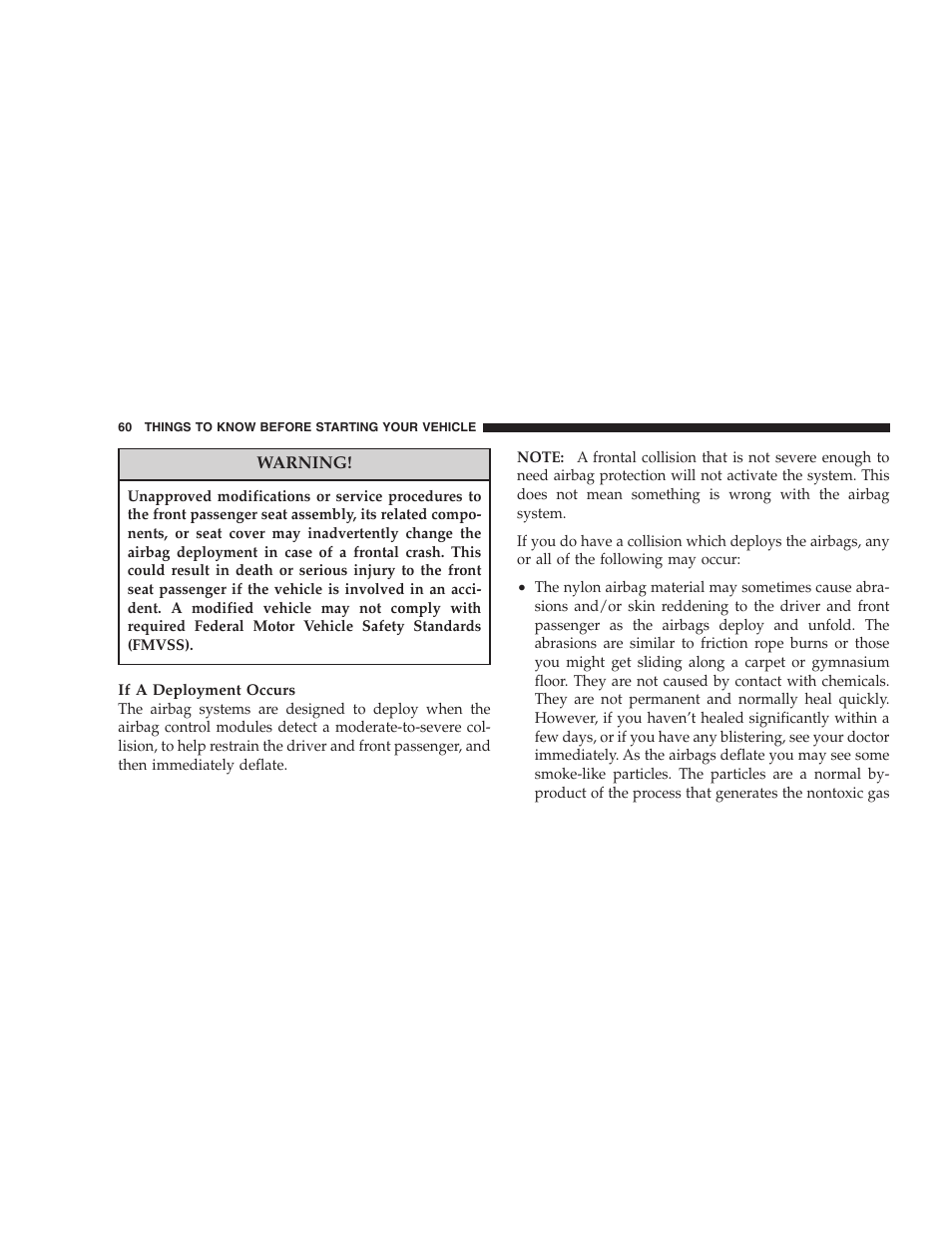 Jeep 2007 Compass User Manual | Page 60 / 408