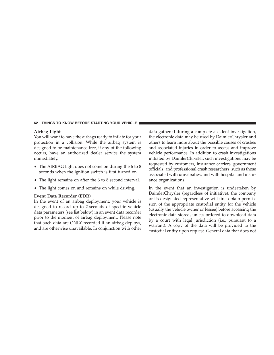 Jeep 2007 Compass User Manual | Page 62 / 408