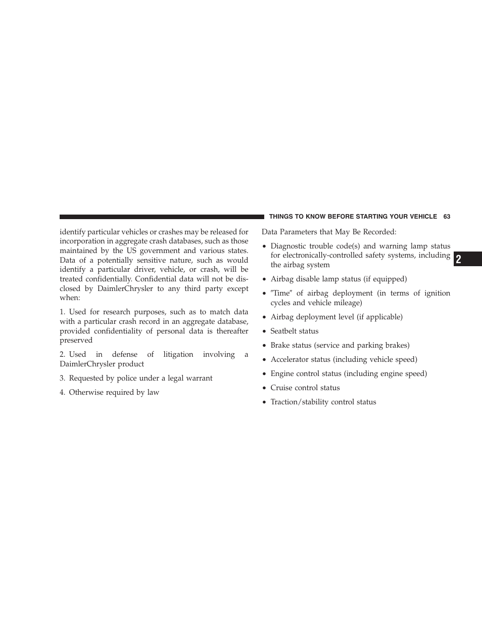 Jeep 2007 Compass User Manual | Page 63 / 408