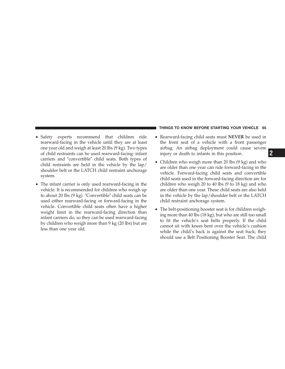 Jeep 2007 Compass User Manual | Page 65 / 408