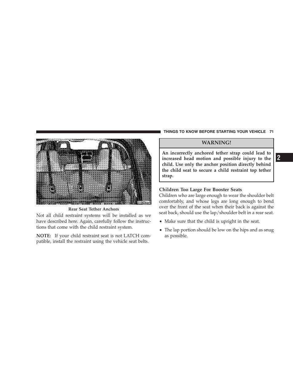 Jeep 2007 Compass User Manual | Page 71 / 408