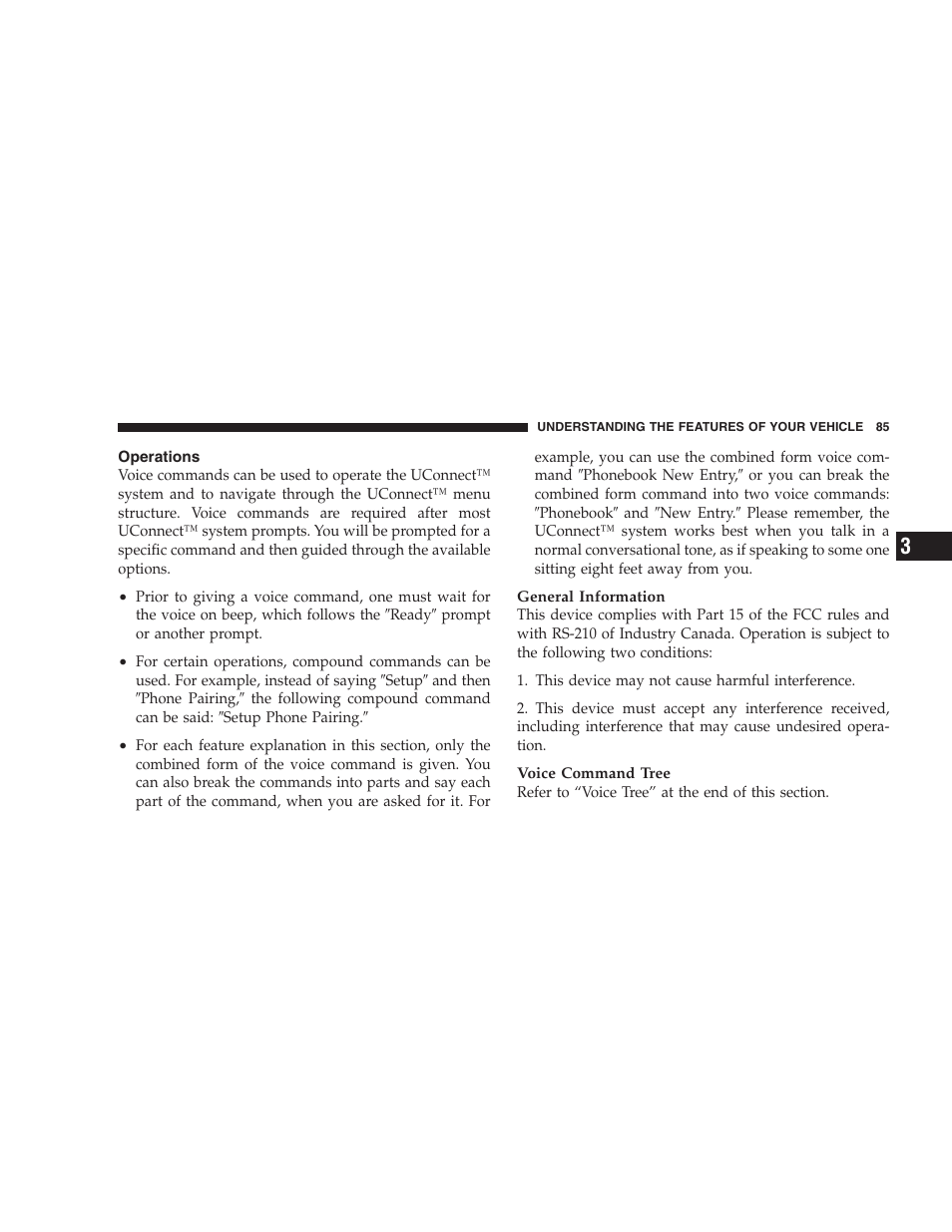 Operations | Jeep 2007 Compass User Manual | Page 85 / 408