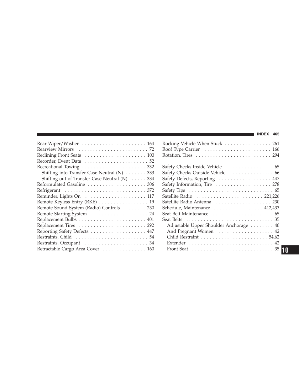 Jeep 2007 Grand Cherokee User Manual | Page 465 / 472