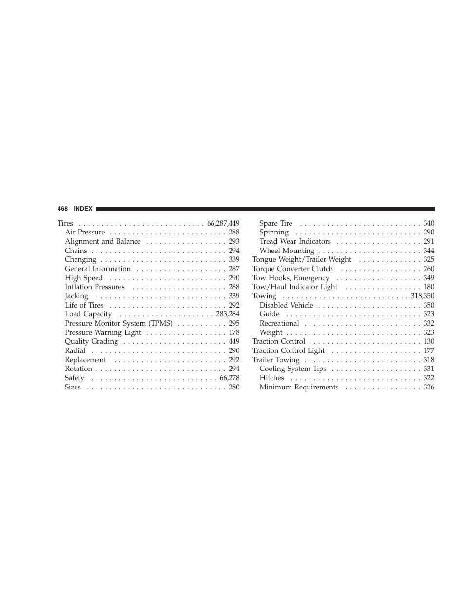 Jeep 2007 Grand Cherokee User Manual | Page 468 / 472