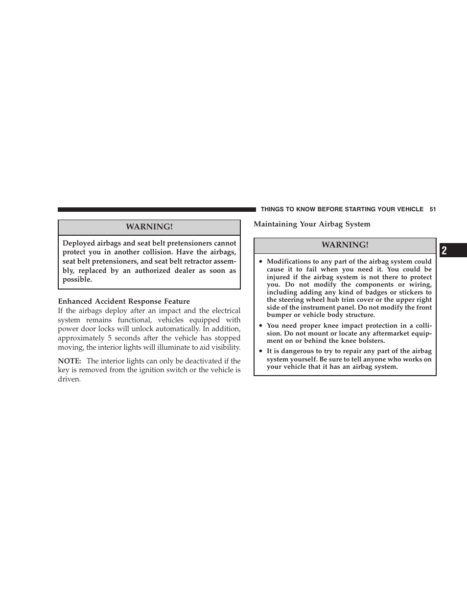 Jeep 2007 Grand Cherokee User Manual | Page 51 / 472