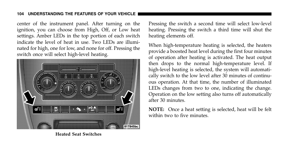 Jeep 2007 Grand Cherokee SRT User Manual | Page 104 / 400