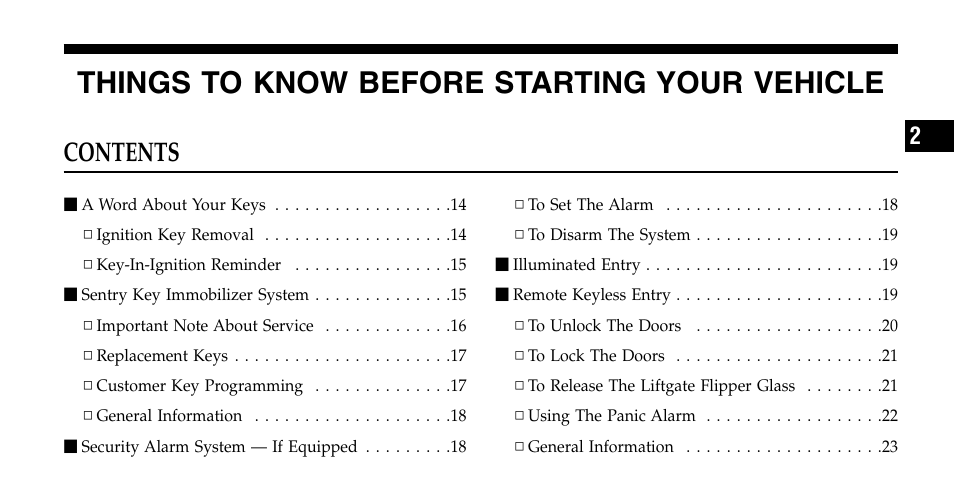 Jeep 2007 Grand Cherokee SRT User Manual | Page 11 / 400