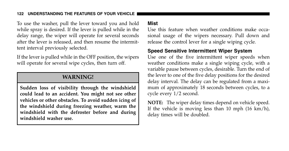 Jeep 2007 Grand Cherokee SRT User Manual | Page 122 / 400