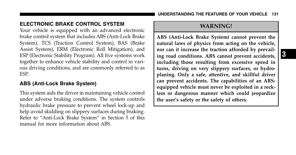 Jeep 2007 Grand Cherokee SRT User Manual | Page 131 / 400