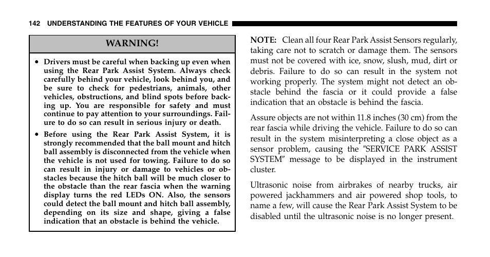 Jeep 2007 Grand Cherokee SRT User Manual | Page 142 / 400
