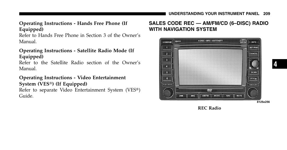 Jeep 2007 Grand Cherokee SRT User Manual | Page 209 / 400