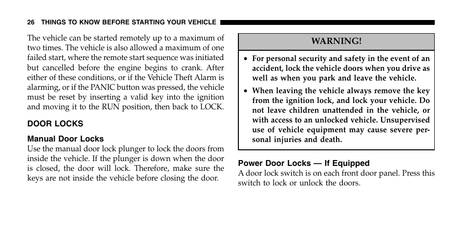 Jeep 2007 Grand Cherokee SRT User Manual | Page 26 / 400