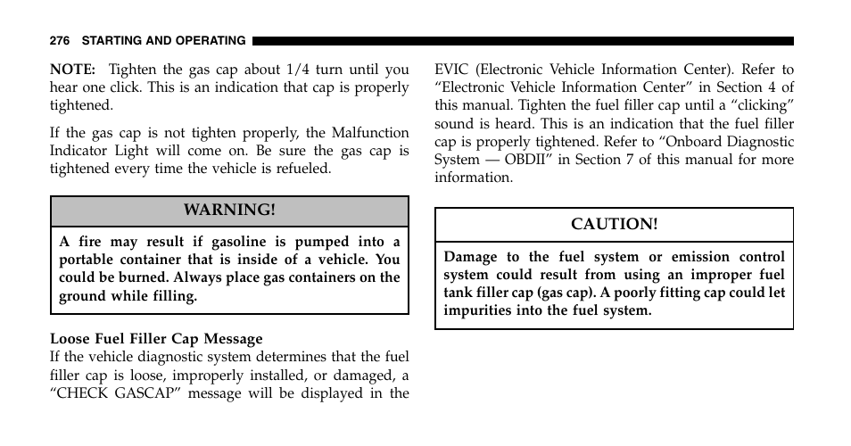 Jeep 2007 Grand Cherokee SRT User Manual | Page 276 / 400