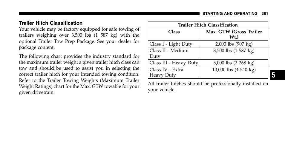 Jeep 2007 Grand Cherokee SRT User Manual | Page 281 / 400
