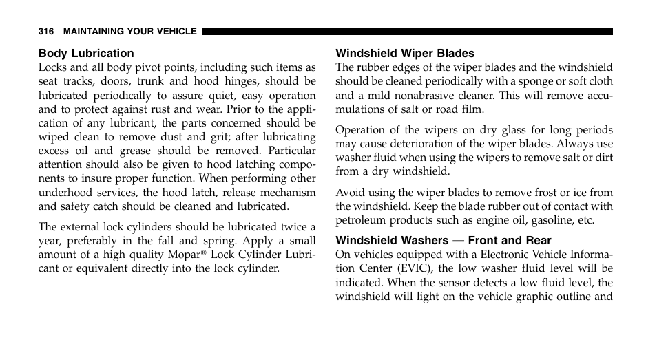 Jeep 2007 Grand Cherokee SRT User Manual | Page 316 / 400