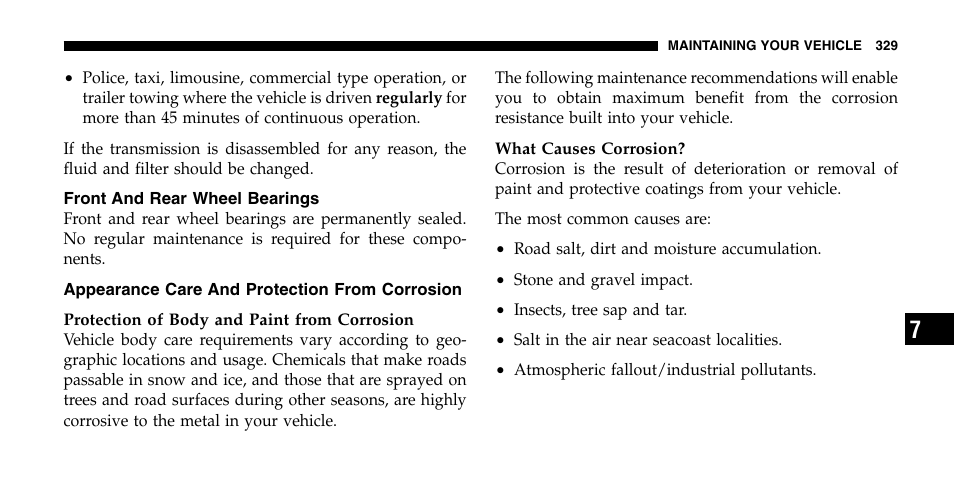 Jeep 2007 Grand Cherokee SRT User Manual | Page 329 / 400