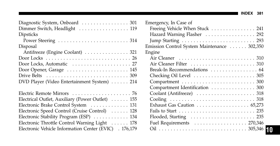 Jeep 2007 Grand Cherokee SRT User Manual | Page 381 / 400