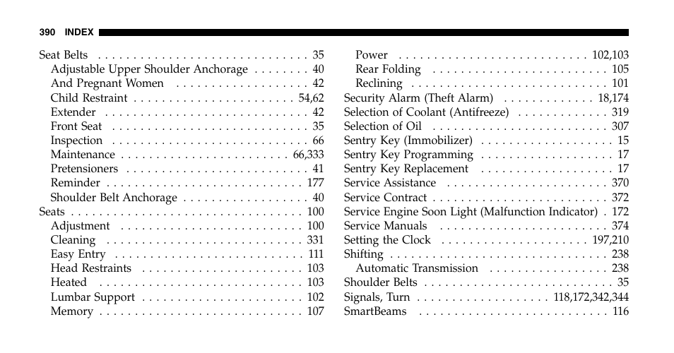Jeep 2007 Grand Cherokee SRT User Manual | Page 390 / 400