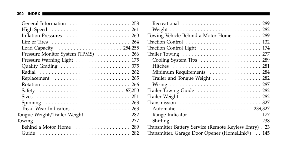 Jeep 2007 Grand Cherokee SRT User Manual | Page 392 / 400