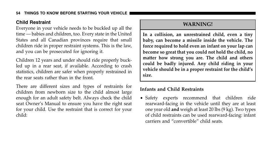 Jeep 2007 Grand Cherokee SRT User Manual | Page 54 / 400