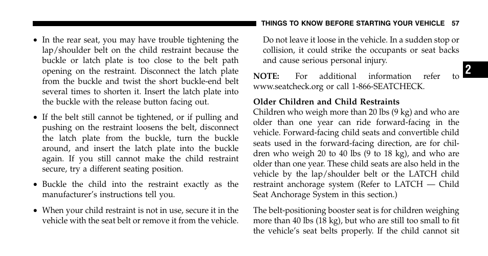 Jeep 2007 Grand Cherokee SRT User Manual | Page 57 / 400