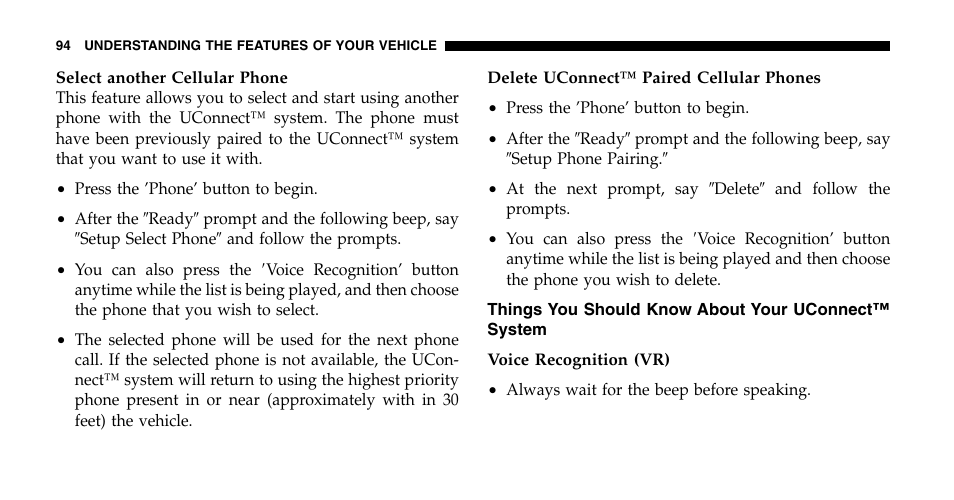 Jeep 2007 Grand Cherokee SRT User Manual | Page 94 / 400