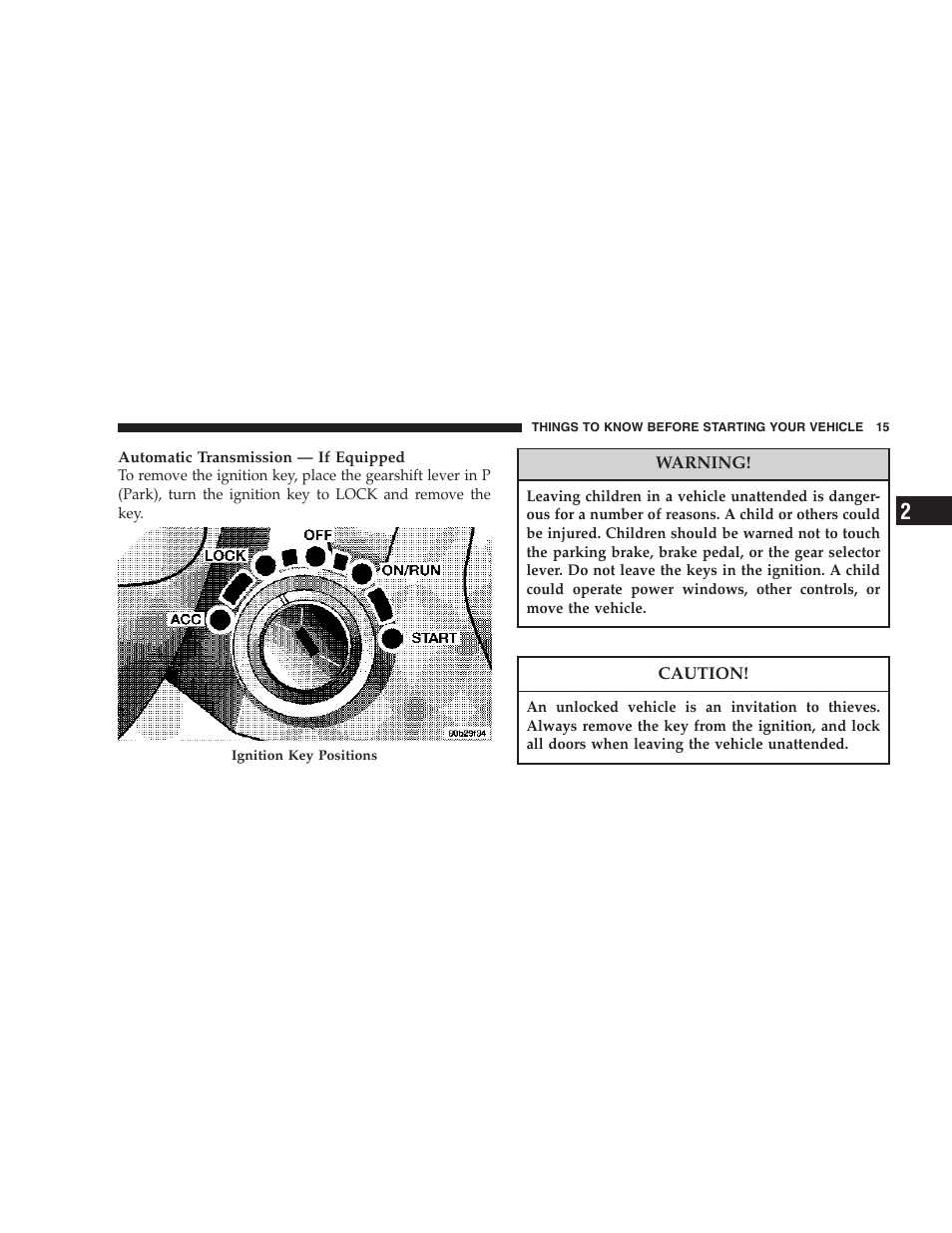 Jeep 2007 Liberty User Manual | Page 15 / 417